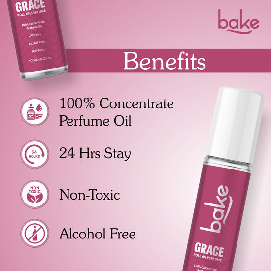 Grace 100% Concentrated Perfume Oil Roll on Fragrance For Men & Women-White Oud (10ml)