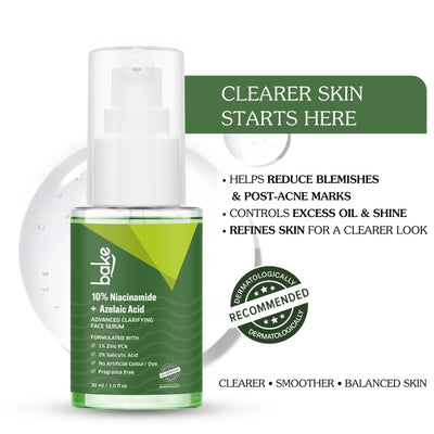 10% Niacinamide + Azelaic Acid Clarifying Serum