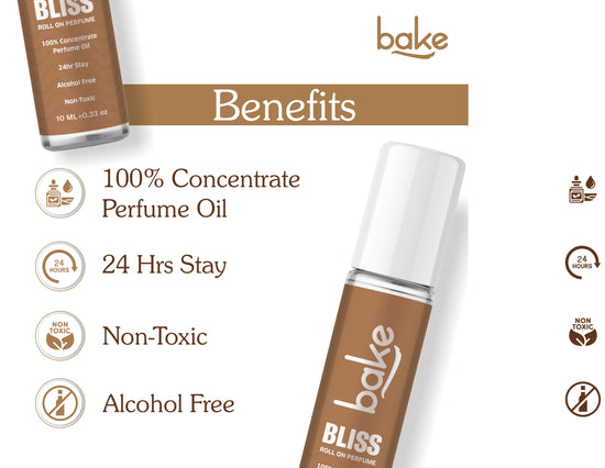 Bliss 100% Concentrated Perfume Oil Roll on Fragrance  For Men & Women-Passion Fruit (10ml)