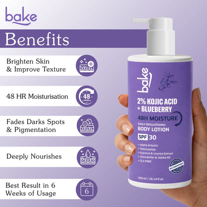 2% Kojic Acid Body Lotion SPF 30