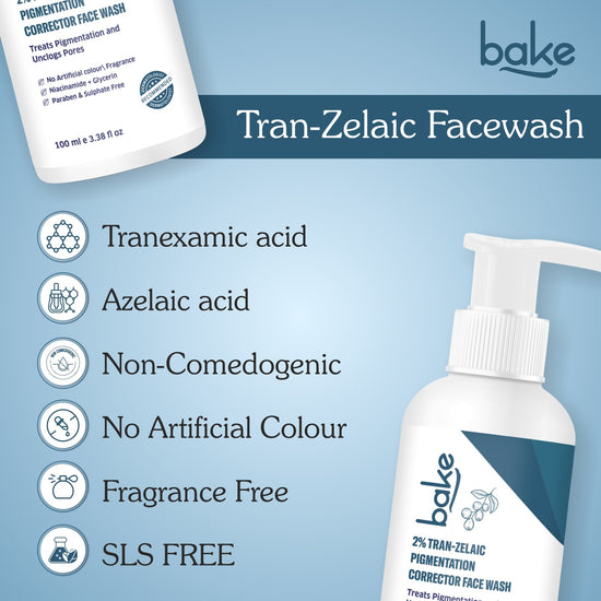 2% Tran-Zelaic Pigmentation Corrector Milky Face Wash For Pigmentation and unclogged pores