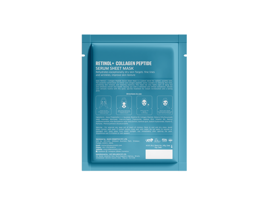 Retinol + Collagen Peptide Serum Sheet Mask