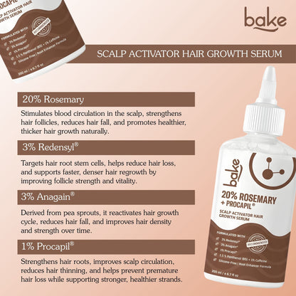 20% Rosemary + Procapil Serum for Hair Growth