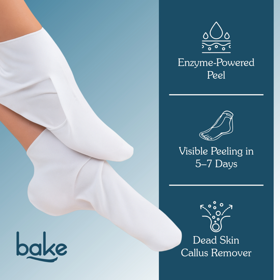 Peel Away Dead Skin in 7 Days — AHA + BHA Exfoliating Foot Mask