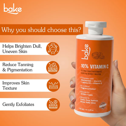 10% Vitamin C Ultra Brightening Serum Body Wash