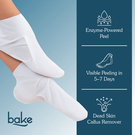 Peel Away Dead Skin in 7 Days — AHA + BHA Exfoliating Foot Mask