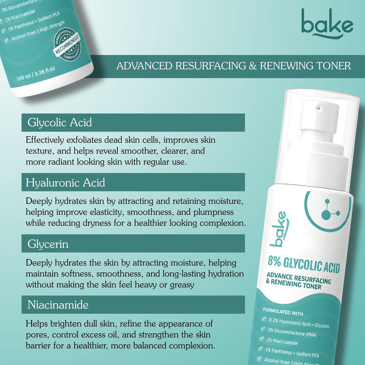 8% Glycolic Acid Advance Resurfacing & Renewing Toner