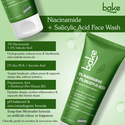 Acne Control Face Wash & Body Soap Combo