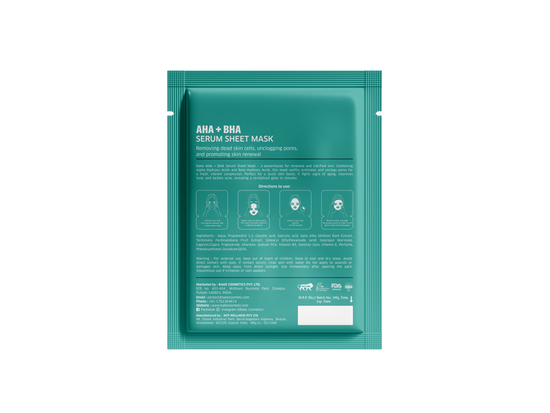 AHA + BHA Serum Sheet Mask