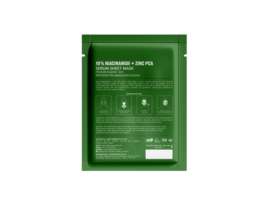 10% Niacinamide + Zinc PCA Serum Sheet Mask