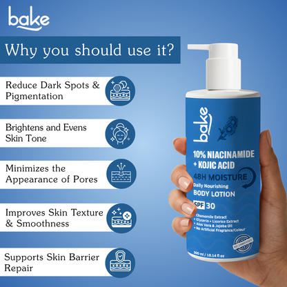 10% Niacinamide + Kojic Acid Body Lotion SPF 30