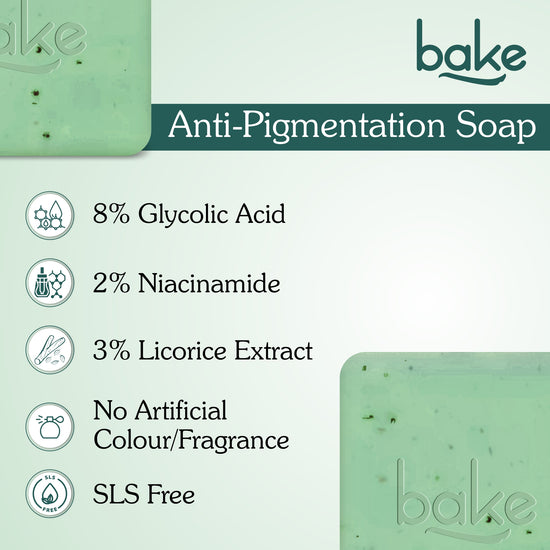 8% Glycolic Acid Scrub Treatment Soap (200 Gms Pack of 2)
