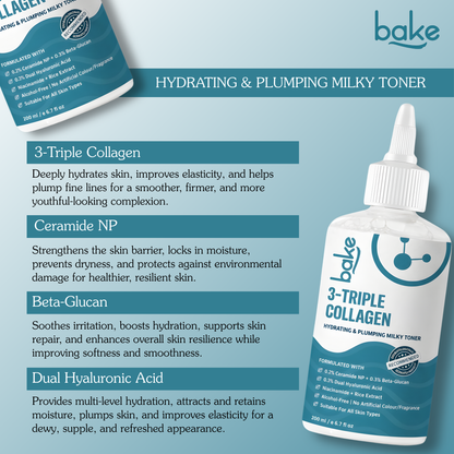 Triple Collagen Hydrating & Plumping Milky Toner