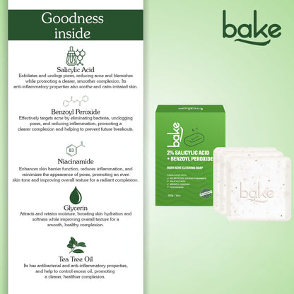 2% Salicylic Acid Soap - Pack of 3