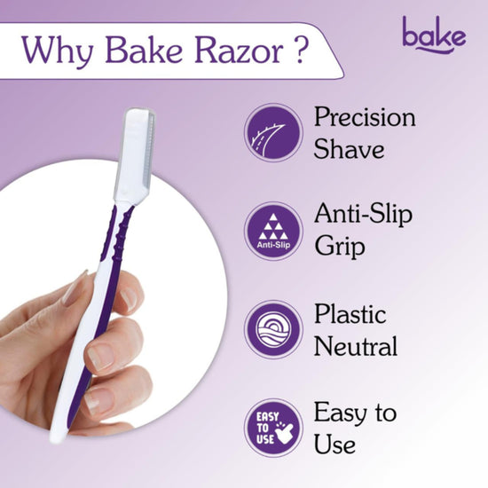 Reusable Face Razor for Women Facial Hair - Pack of 3