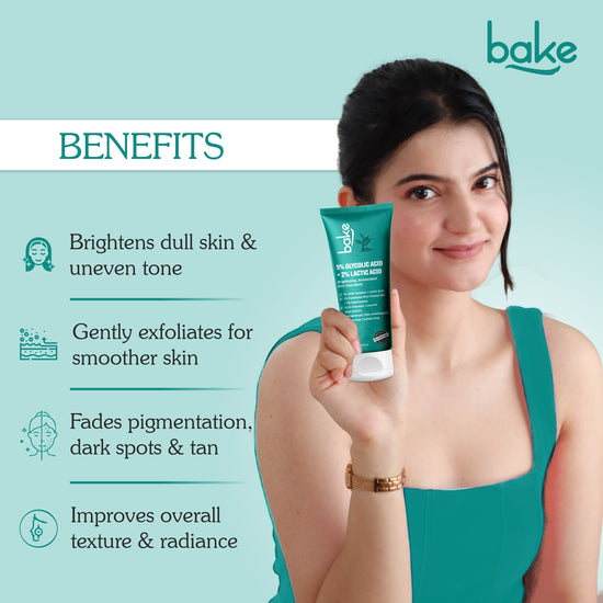 Glycolic Acid Brightening Face Wash and Soap Combo