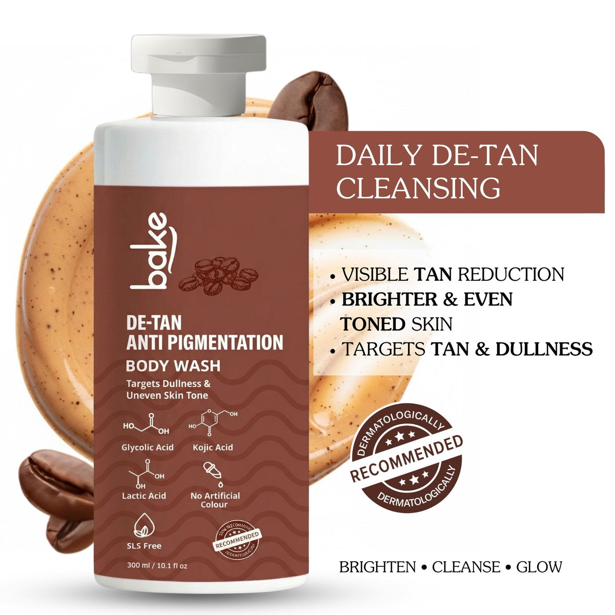 De-Tan Anti Pigmentation Coffee Body Wash