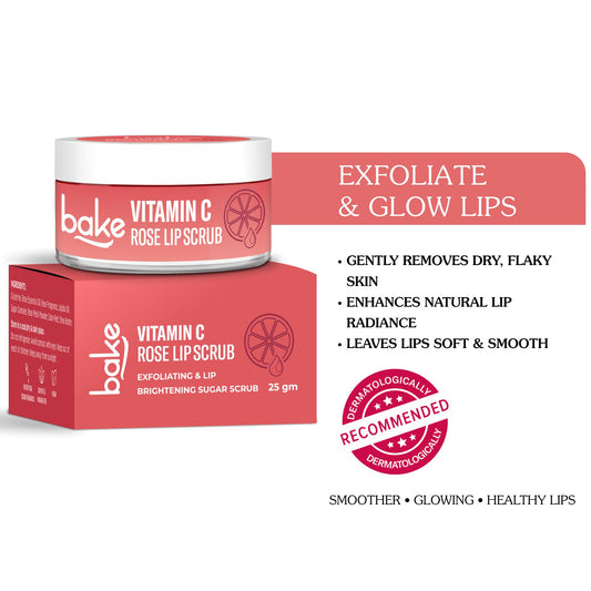 Vitamin C Rose Lip Scrub