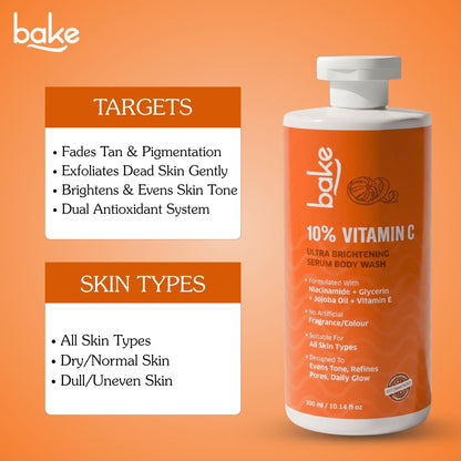 10% Vitamin C Ultra Brightening Serum Body Wash
