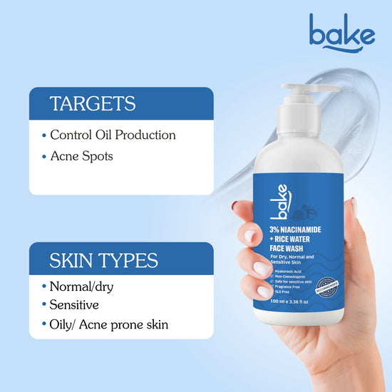 3% Niacinamide Face Wash with Rice Water