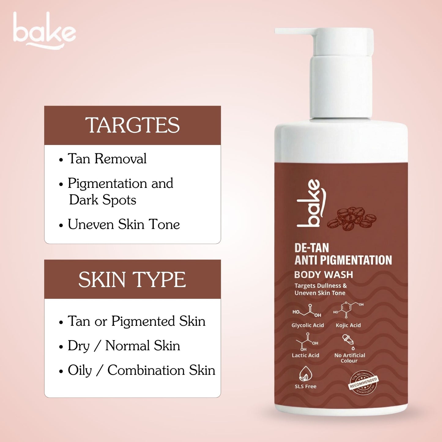 De-Tan Anti Pigmentation Coffee Body Wash