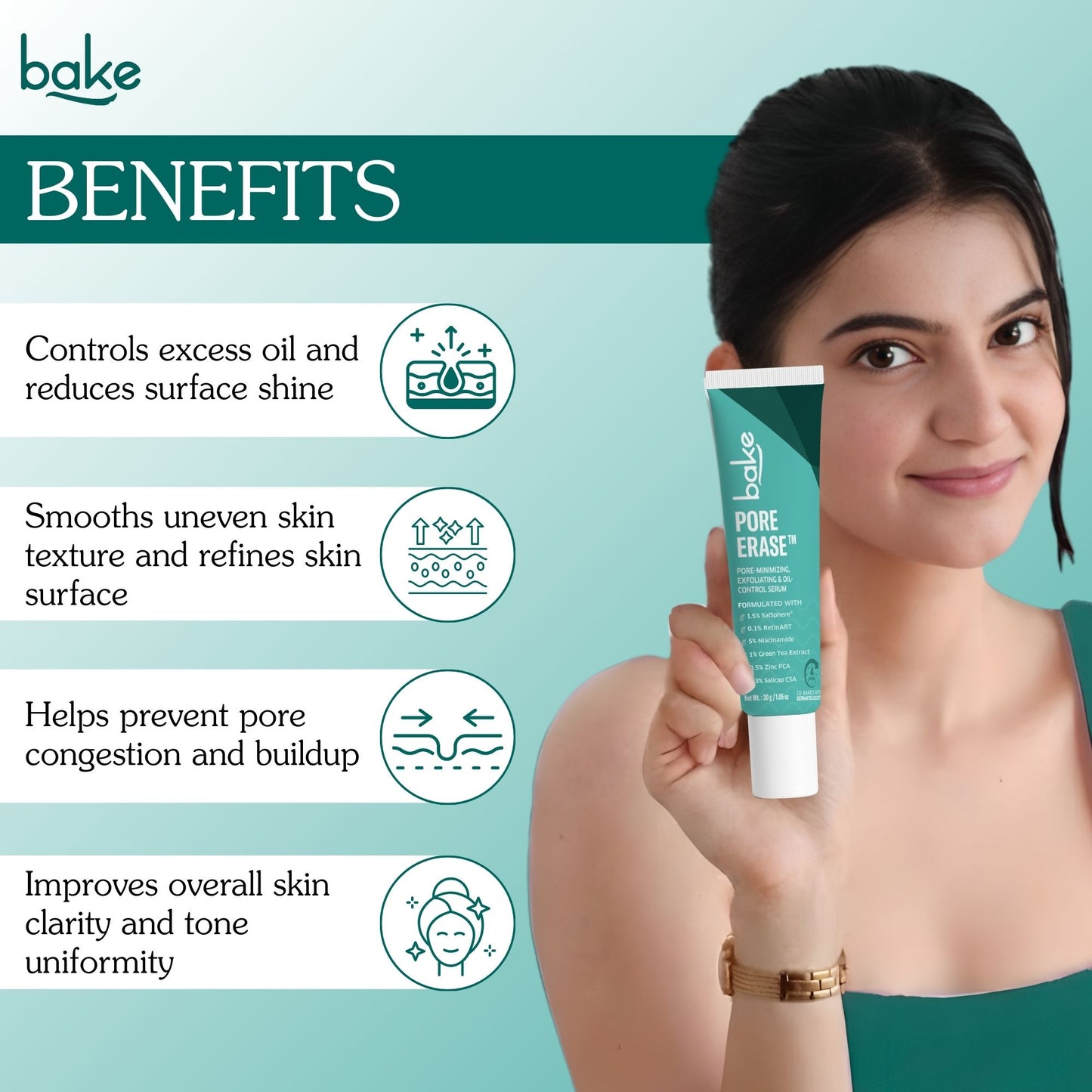 Pore Minimizing and Oil Control Serum for Smooth Skin (30ml)