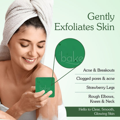 10% AHA + 1% BHA Scrub Treatment Soap (Pack of 2, 200g)