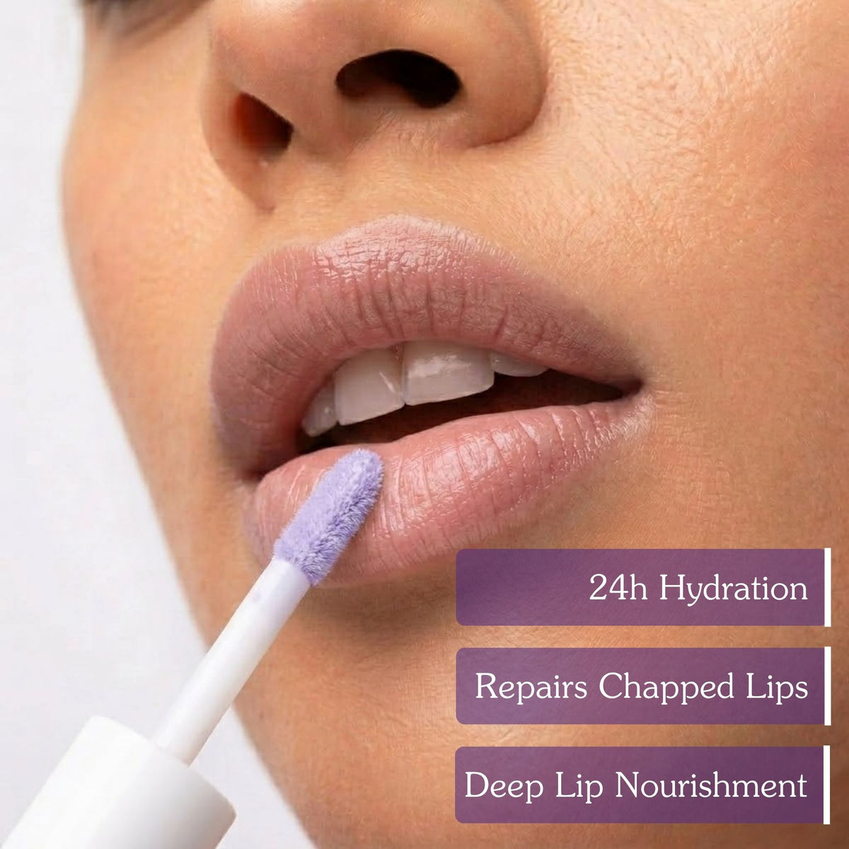 2.5% Kojic Acid Lavender Brightening Lip Oil With MelasaRx™ Complex
