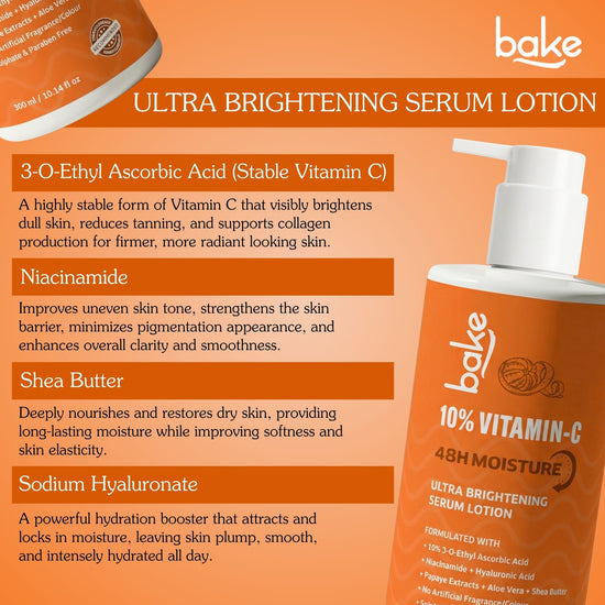 10% Vitamin C Ultra Brightening Serum Lotion