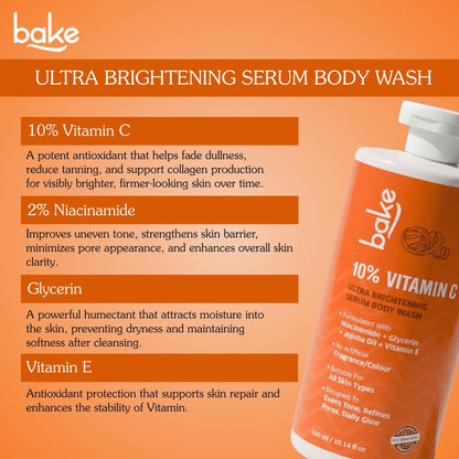 10% Vitamin C Ultra Brightening Serum Body Wash