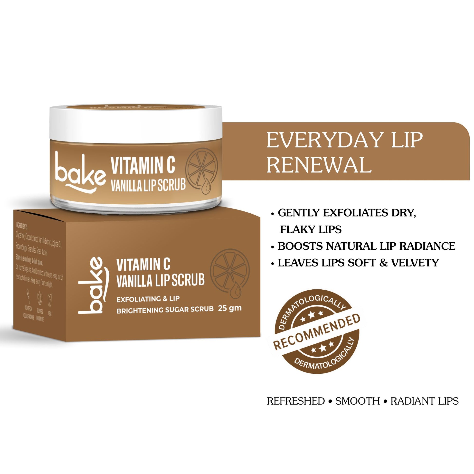 Vitamin C Vanilla Lip Scrub