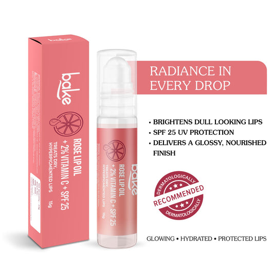 2% Vitamin C Rose Tinted Lip Oil SPF 25