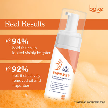 5% Vitamin C Foaming Face Wash with 3% Niacinamide – 100ml