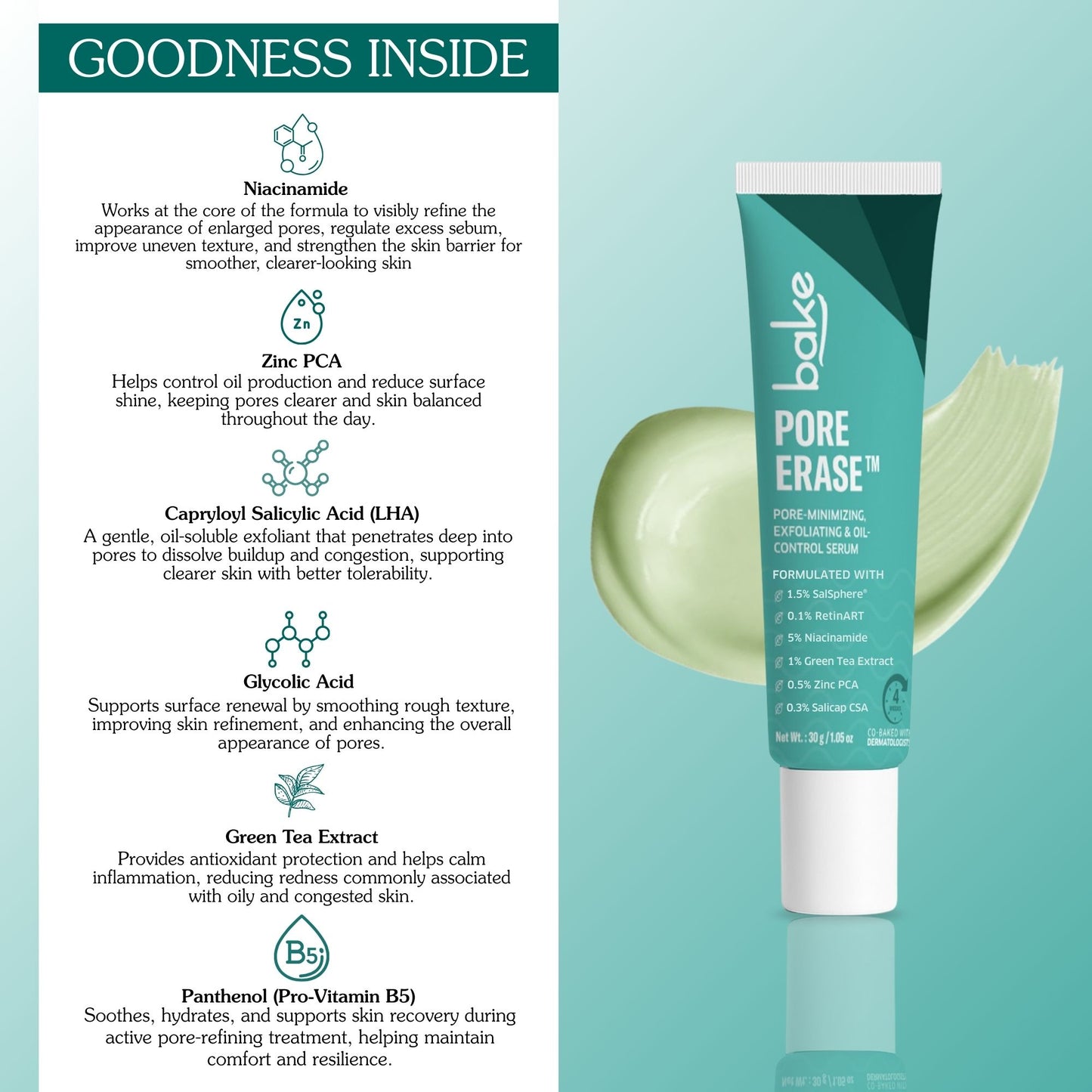 Pore Minimizing and Oil Control Serum for Smooth Skin (30ml)