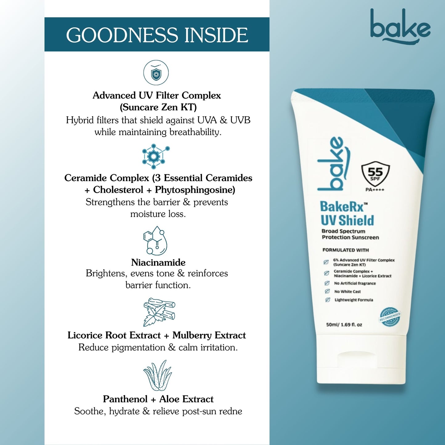 UV Shield Broad Spectrum Sunscreen SPF 55 PA++++