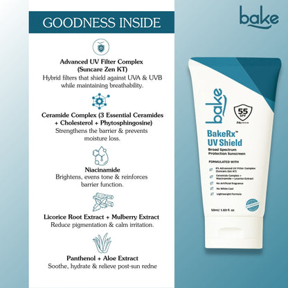 UV Shield Broad Spectrum Sunscreen SPF 55 PA++++