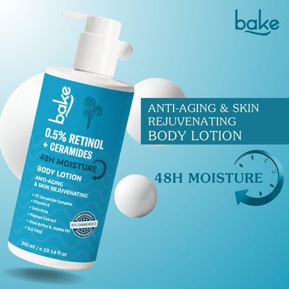 0.5% Retinol + Ceramides Body Lotion