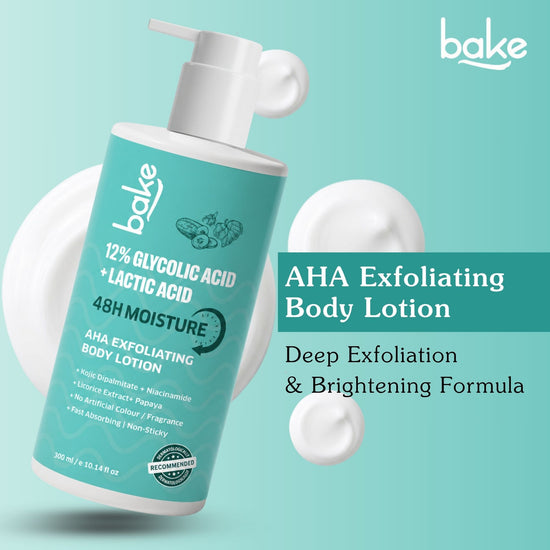 12% Glycolic & Lactic Acid Exfoliating Body Lotion – 48H Moisture