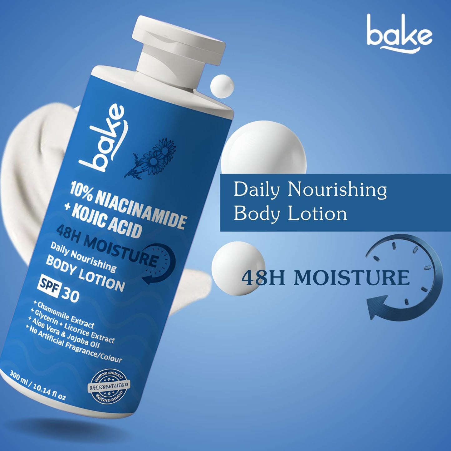 10% Niacinamide + Kojic Acid Body Lotion SPF 30 PA+++