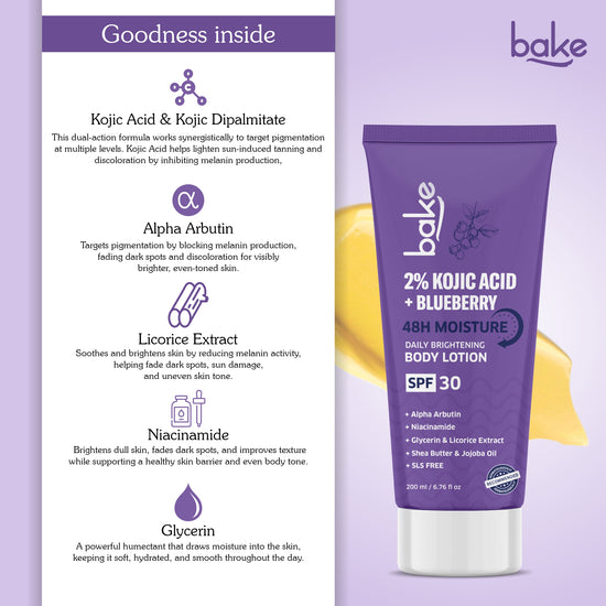 2% Kojic Acid Body Lotion SPF 30 PA