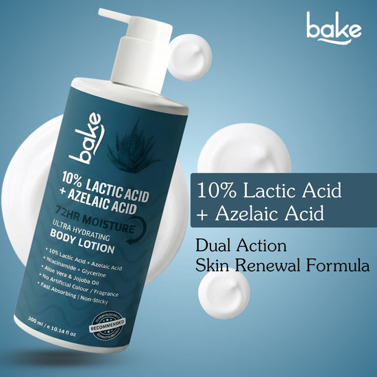 10% Lactic Acid Body Lotion with Azelaic Acid – 72H Moisture