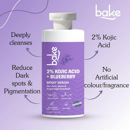 2% Kojic Acid + Blueberry Body Wash