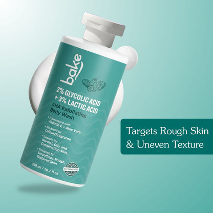 2% Glycolic & Lactic Acid Body Wash (300 ml)