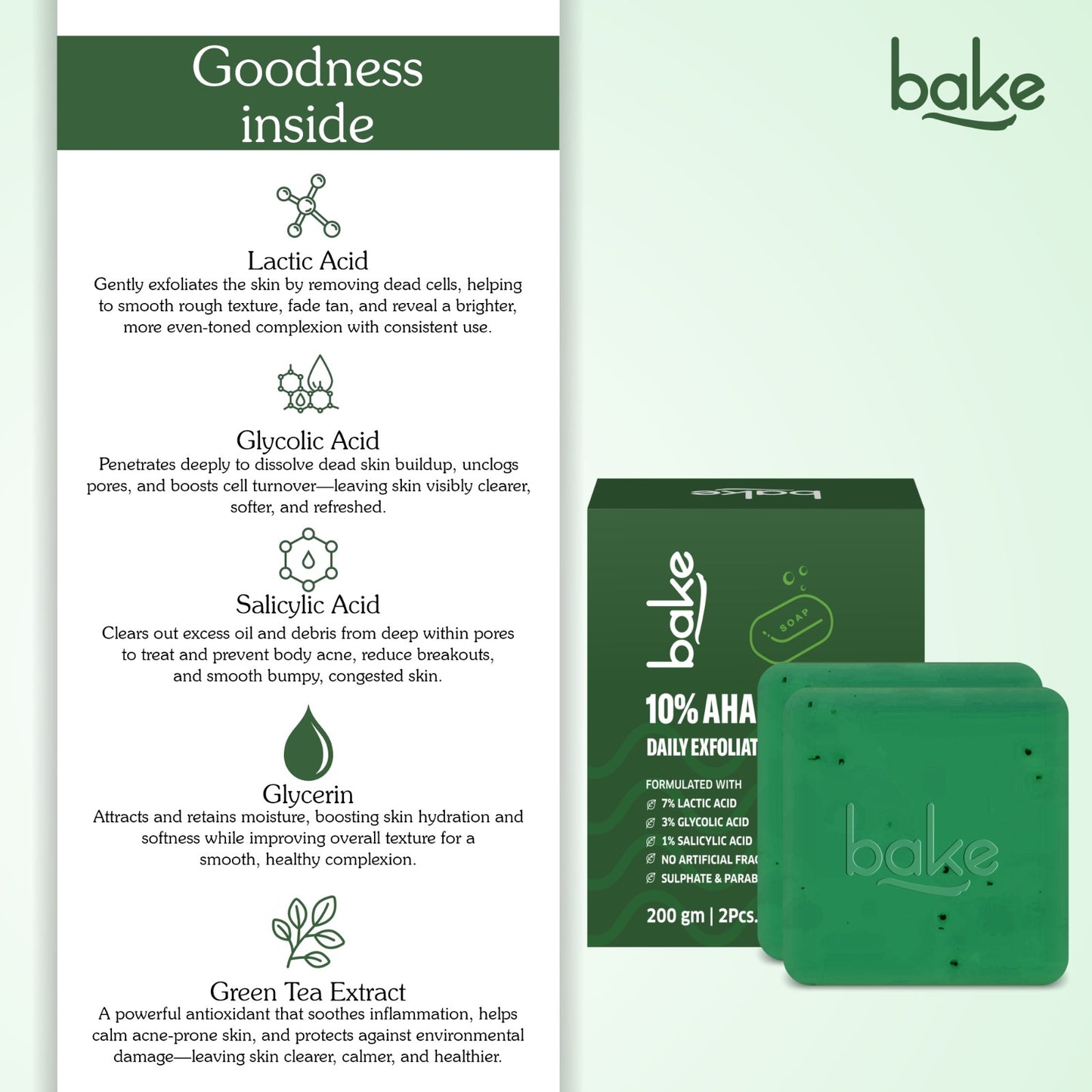 10% AHA + 1% BHA Scrub Treatment Soap