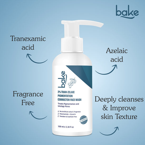 2% Tran-Zelaic Pigmentation Corrector Milky Face Wash For Pigmentation and unclogged pores
