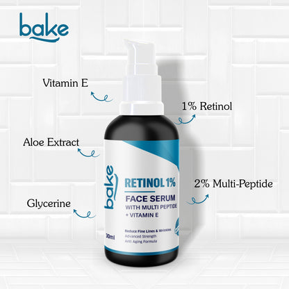1% Retinol Serum with Multi peptides