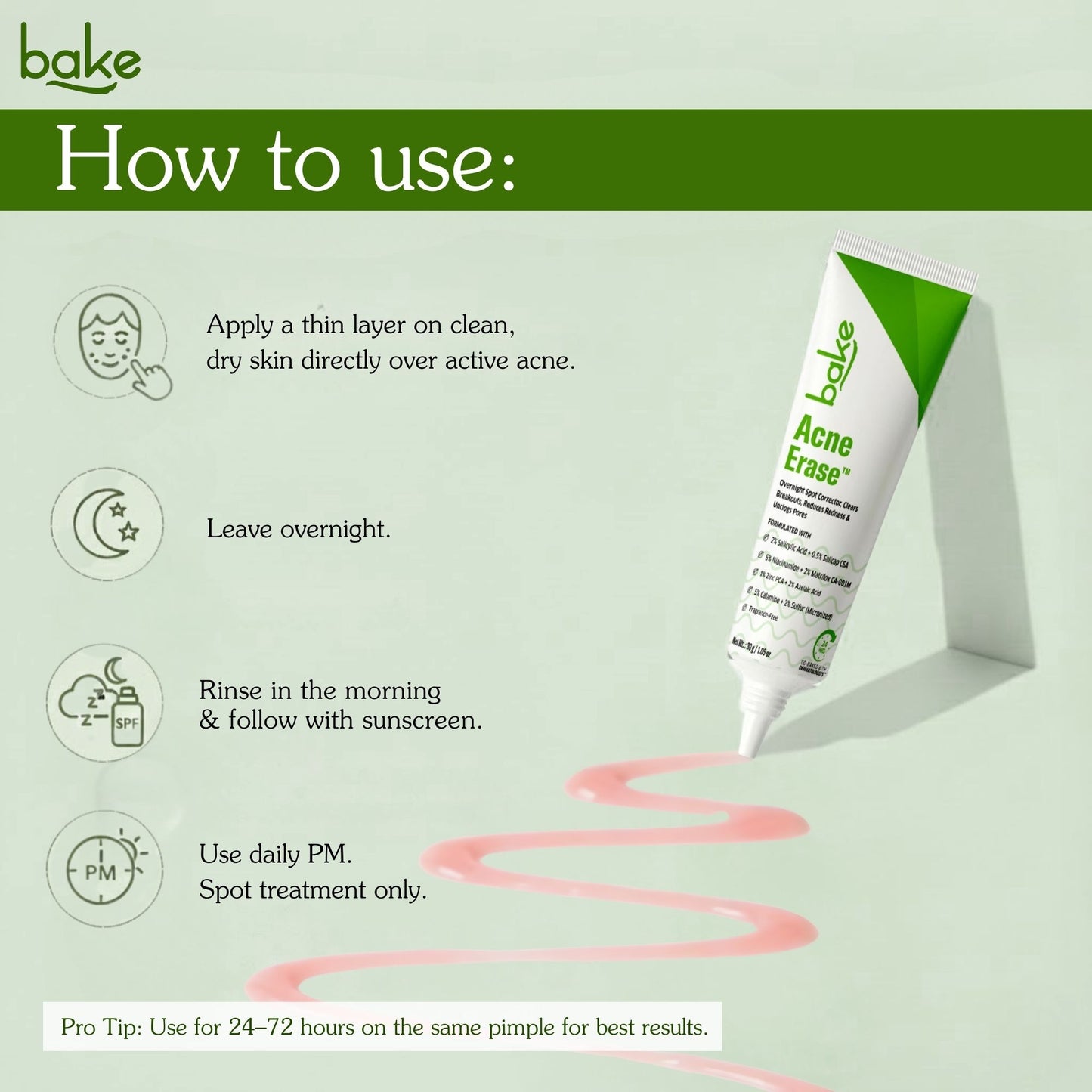 Acne Erase Overnight Spot Corrector Cream