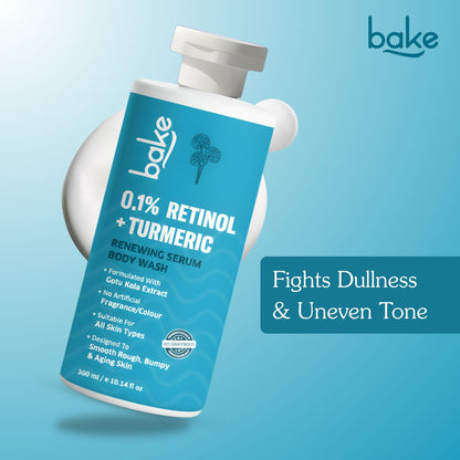 0.1% Retinol & Turmeric Renewing Serum Body Wash