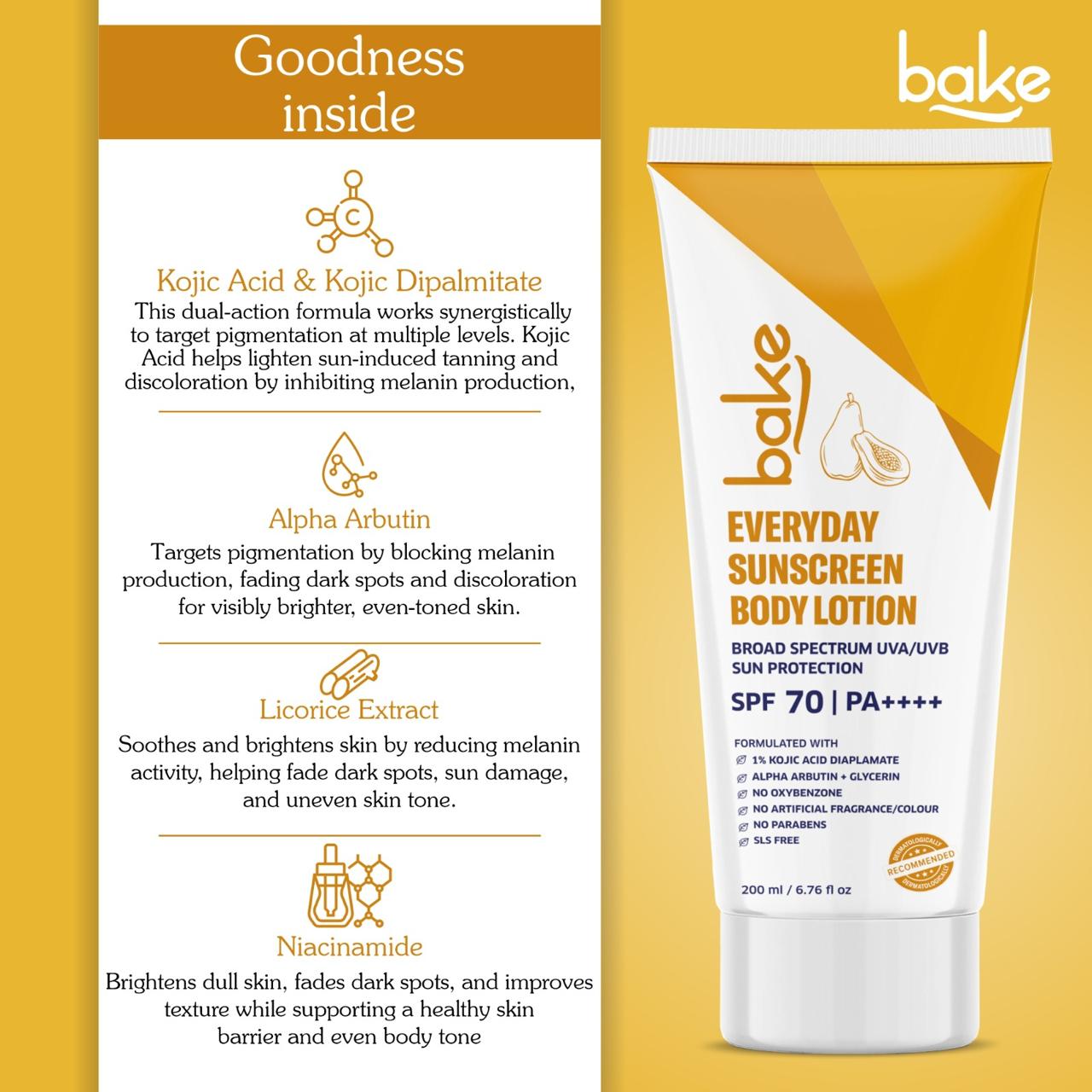 Everyday Sunscreen Body Lotion SPF 50 PA+++