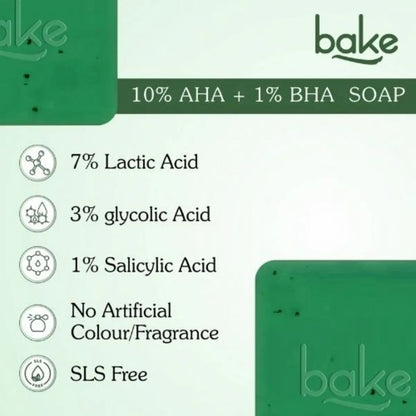 10% AHA + 1% BHA Scrub Treatment Soap